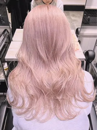 ロング カラー ヘアアレンジ 🍯傷ませないカラー 髪質改善🍯彪雅のヘアスタイル