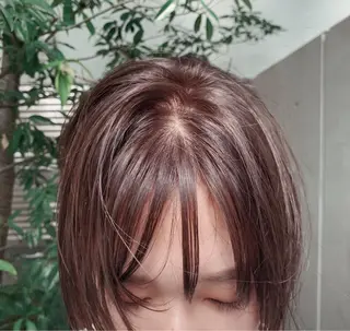 ショート カラー 🌿nudeカラー/ レイヤー/藤原🌿のヘアスタイル