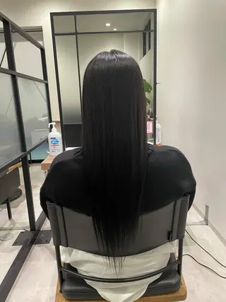 ロング CHESS所属・星 優南のヘアスタイル