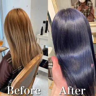 セミロング ボブ& 髪質改善FUMIYAのヘアスタイル