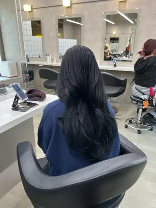 ロング カラー 韓国レイヤーカット /REIのヘアスタイル