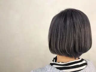 ミディアム カラー 飯塚 青空のヘアスタイル