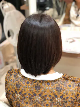 ショート カラー 縮毛矯正/髪質改善✂ 石川由紀乃のヘアスタイル