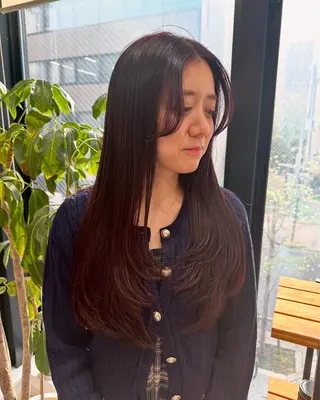 ロング entality所属・mizuki  韓国 ヘア/髪質改善のヘアスタイル