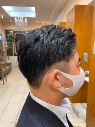 メンズ equri×SHISEIDO所属・下田 希/レディースカットのヘアスタイル