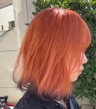 ミディアム カラー 古指 匠巳のヘアスタイル