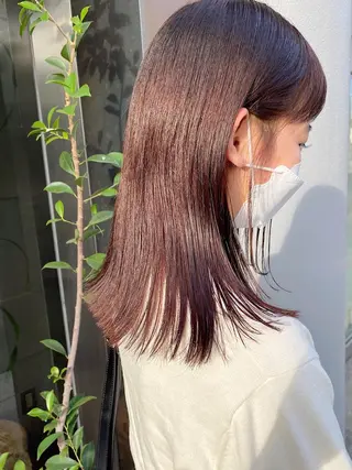 セミロング momoka /ショート/ボブのヘアスタイル