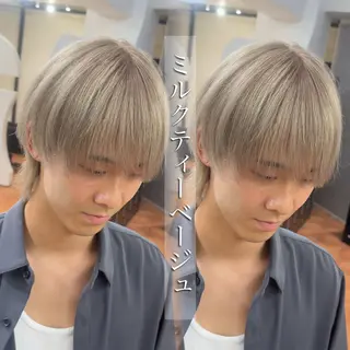 カラー メンズ メンズ/メッシュ ‪‪/セット/aoiのヘアスタイル