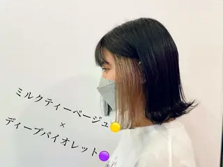 ミディアム SALOWIN心斎橋Suite店所属・ブリーチ毛にもできる 縮毛矯正|鷹司郎のヘアスタイル