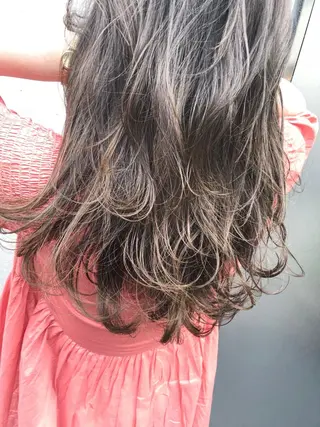 ロング カラー ヘアアレンジ 似合わせ専門美容師 なかじまのヘアスタイル