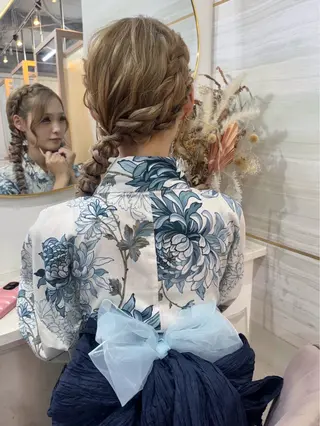 ロング 島崎 穂乃香のヘアスタイル