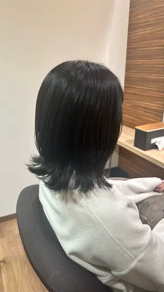 ミディアム 飯塚 優希のヘアスタイル