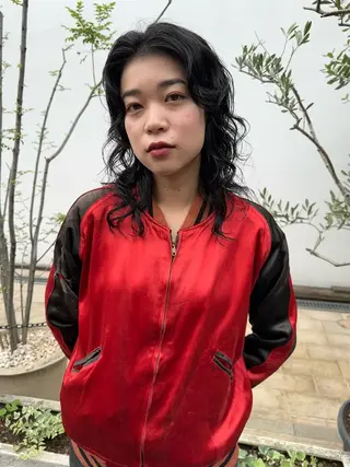 ミディアム パーマ お悩み解決パーマ hana🩰のヘアスタイル