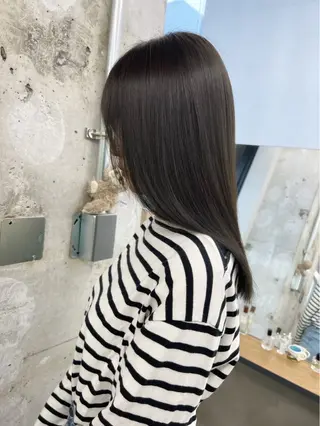 セミロング 【NEWI】韓国ヘア 🇰🇷Honokaのヘアスタイル