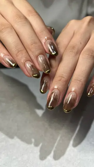 ネイル 🤎Two ERI🤎のネイルデザイン