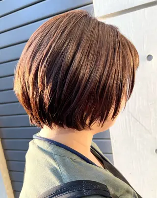 ショート カラー IKU ミニボブ名古屋のヘアスタイル