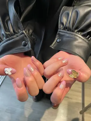 ネイル 束感まつ毛/ネイル/ LED♥KIRARAのマツエク・マツパデザイン