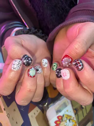 ネイル .unff所属・hana (..)個 性派/メンズネイル◎のネイルデザイン