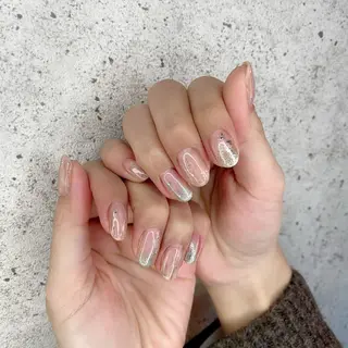 ミディアム カラー パーマ ヘアアレンジ メンズ キッズ ネイル マツエク・マツパ Salon Ｋのネイルデザイン