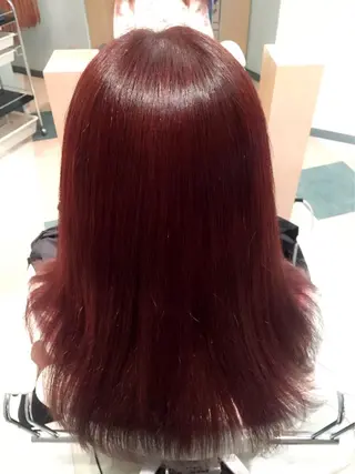 ミディアム セミロング カラー EMANON新宿西口所属・新宿/髪質改善/ 美髪矯正✨浅江通友のヘアスタイル