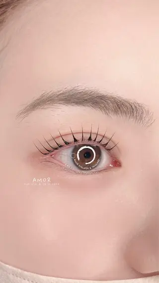 マツエク・マツパ Amor所属・AMOR EYELASHのマツエク・マツパデザイン