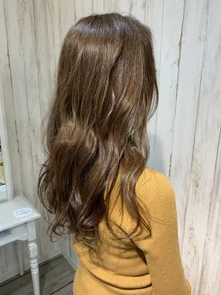 ロング カラー HAIR&MAKE.sia所属・心斎橋ボブ 好原良真のヘアスタイル