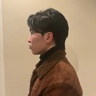 パーマ メンズ オーガニックカラー/ 表参道/ルカのヘアスタイル