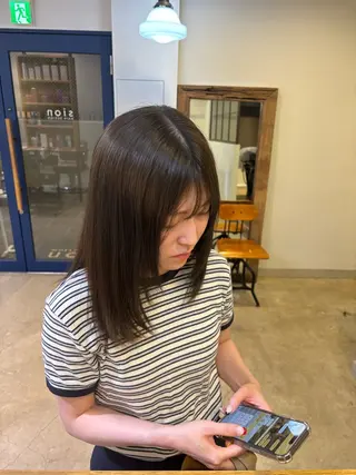 カラー zina karin୨୧˙˳⋆のヘアスタイル