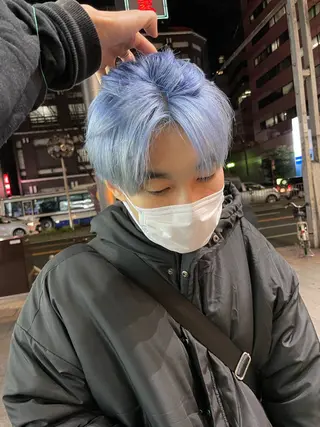 メンズ インク 美容院のヘアスタイル