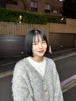 ショート Wisteria所属・美髪特化✨ 伊織✨縮毛矯正✨のヘアスタイル