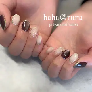 ネイル haha@ ruruのネイルデザイン