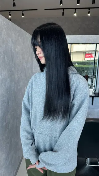 ロング カラー 山口 航輝のヘアスタイル