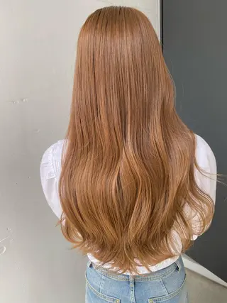 ロング カラー 髪質改善/レイヤー ストウシンゴのヘアスタイル