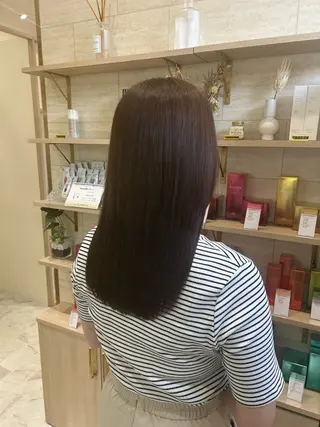 ミディアム カラー Zina熊本 /花菜のヘアスタイル