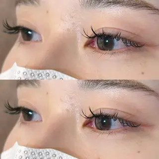 マツエク・マツパ 暖色カラー/アレンジ /束間まつげ🌼のヘアスタイル