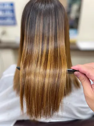 ミディアム 田中 就のヘアスタイル