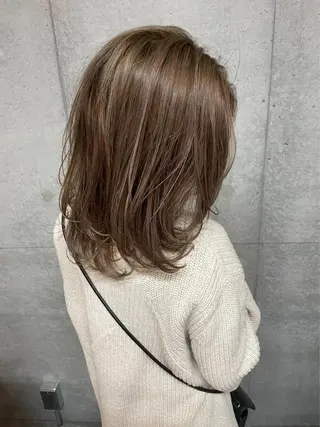 ロング 米山 莉緒のヘアスタイル