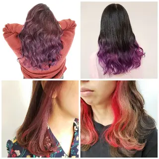 セミロング カラー ヘアアレンジ 成瀬 弘光のヘアスタイル