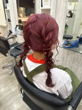 ロング カラー 新横浜CLOVER 本店/モデル募集中✨のヘアスタイル