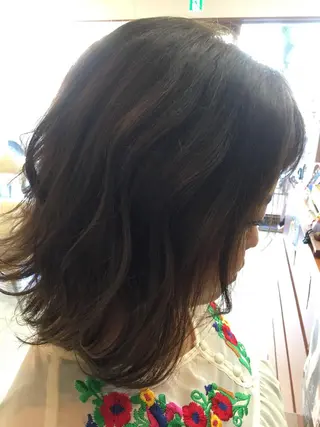ミディアム カラー mai /Lita中央橋のヘアスタイル