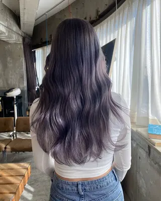 ロング カラー keen 立川のヘアスタイル