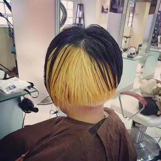 ショート カラー 🐺デザインウルフ / 一ノ瀬 凌🐺のヘアスタイル