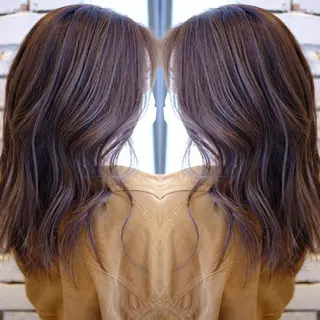 セミロング WHALE hair salon所属・WHALE hair salonのヘアスタイル