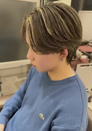 パーマ メンズ 加藤 拓海のヘアスタイル