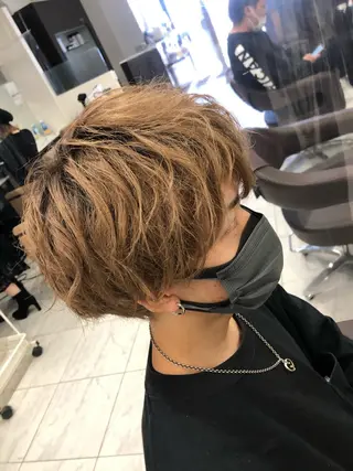 カラー メンズ アグヘアーシータ所属・🤩メンズカット/ パーマ山本🤩のヘアスタイル