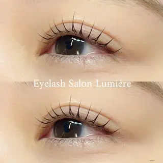 マツエク・マツパ Lumiére 鈴木咲良のマツエク・マツパデザイン