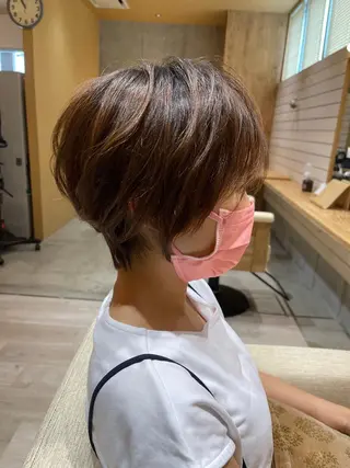 ショート atelier L.I.B.Co 【アトリエ リブコ】所属・前川 和也のヘアスタイル