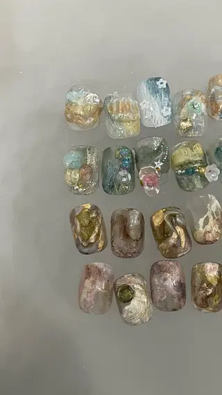 ネイル YUMI ニュアンスnailsのネイルデザイン