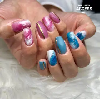 ネイル access nailのネイルデザイン