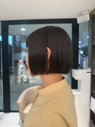 ショート Harris 表参道・外苑前・青山 表参道本店所属・艶カラー/ハイトーン /アレンジ/meiのヘアスタイル